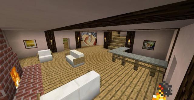 Как выглядит деревенский внутри