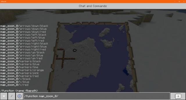 Прописывание команд для карты