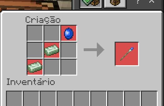 Крафт сапфирового посоха