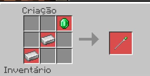 Крафт изумрудного посоха