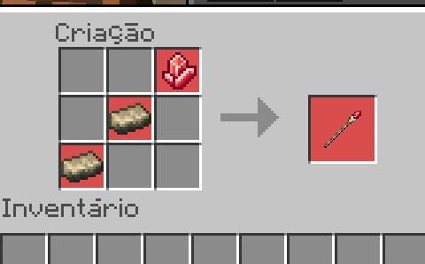 Крафт рубинового посоха