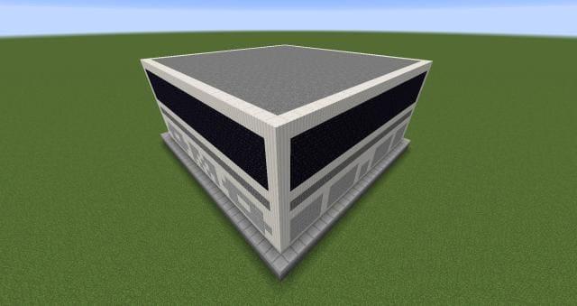 Как выглядит ферма мобов сзади