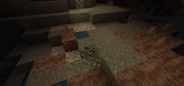 Растительность светящегося лишайника