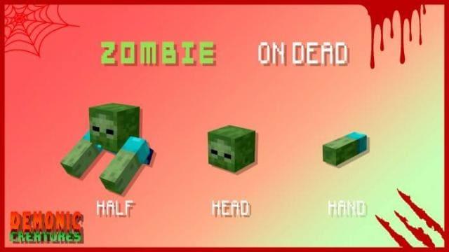 Оставшиеся части зомби