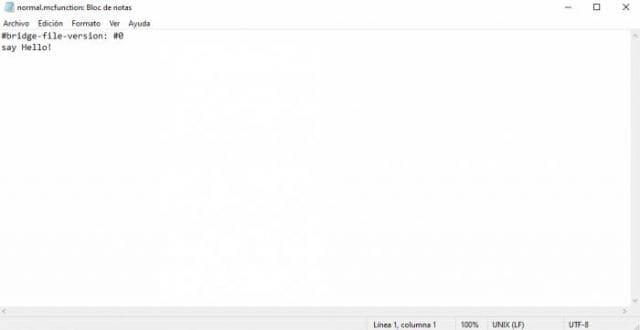 Изменение параметров в блокноте