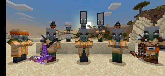 Пустынные разбойники в игре