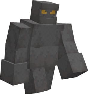 Каменный голем на ходу