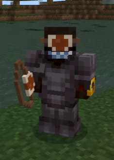 Шлем из глаза циклопа на игроке