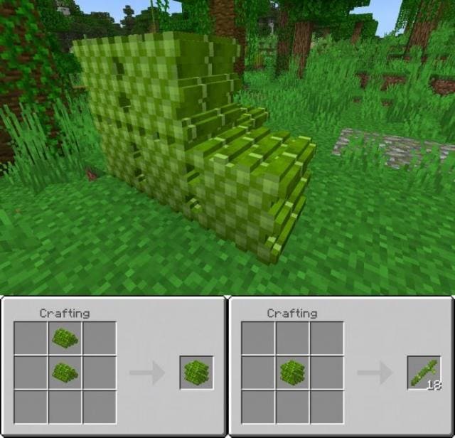 Блок бамбуковых палочек