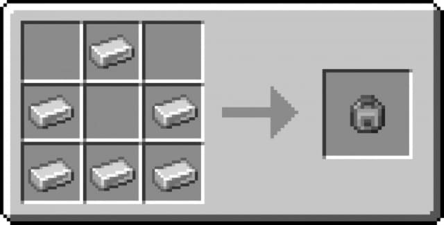 Крафт навесного замка