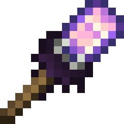 Волшебный жезл из аметиста