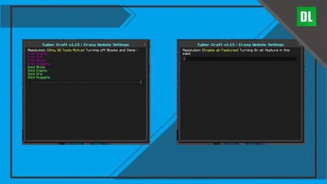 Настройки дополнения