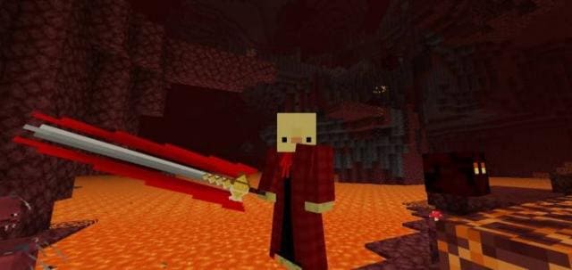 Демонический кровавый меч