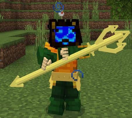 Блокировка атаки трезубцем в игре