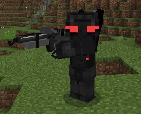 Гарпун-пистолет в руке