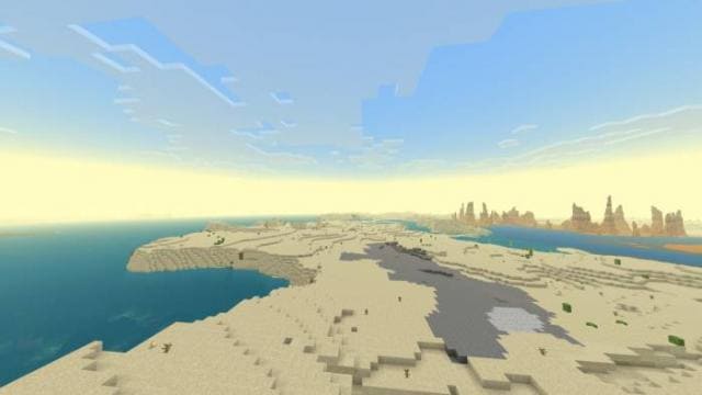 Большая пустыня с реками