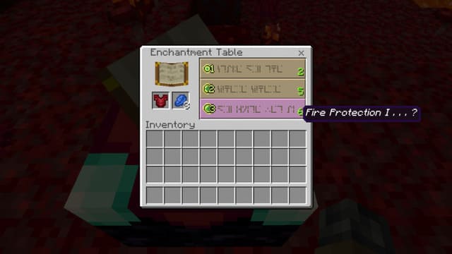 Зачаровывание брони