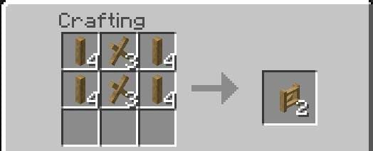 Забор крафт