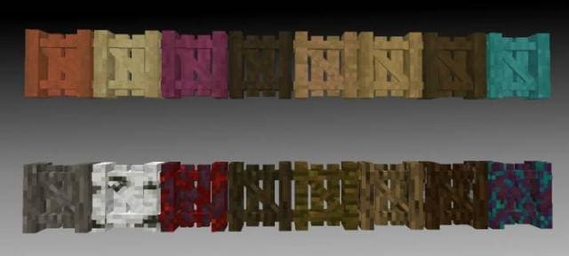 Разнообразные ворота для забора