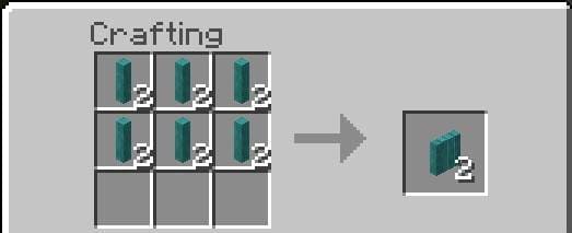 Прямой забор крафт