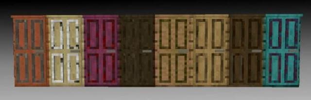 Разные виды дверей