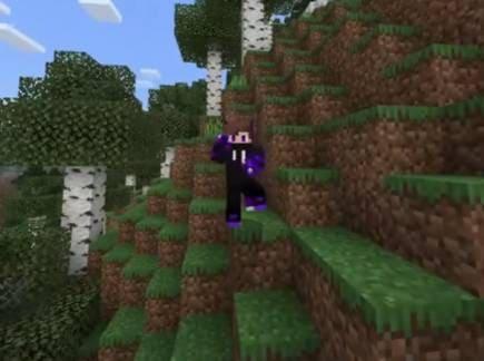 Игрок бежит с горы