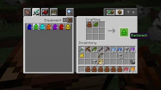 Зеленый рюкзак