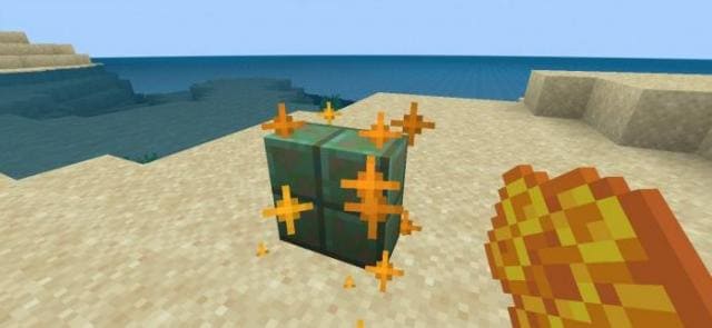 Очистка медного полублока