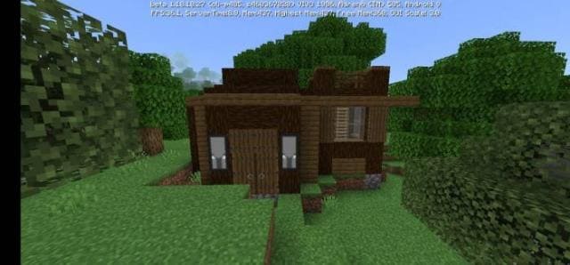 Деревянный домик