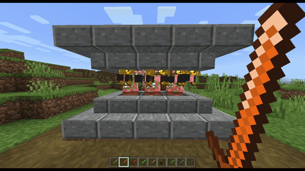 Анимация удара мечом