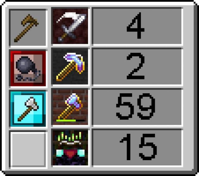 Деревянный бородатый топор