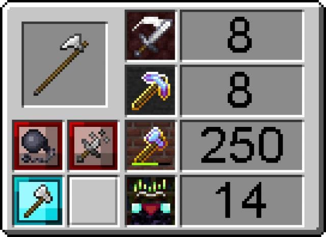 Железный длинный топор