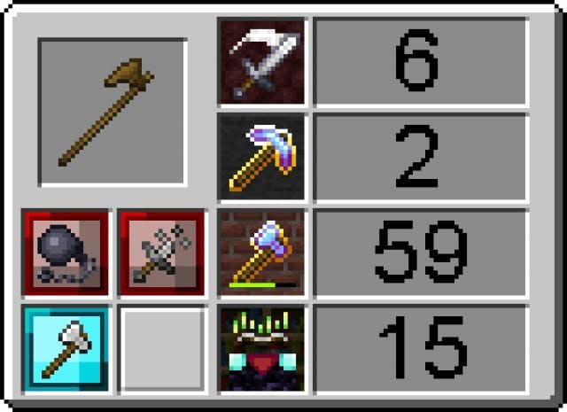 Деревянный длинный топор