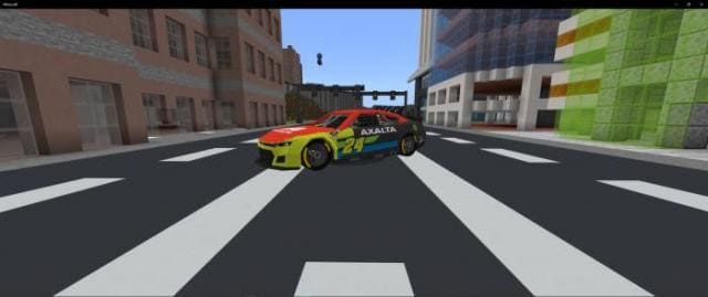 Разноцветная машина