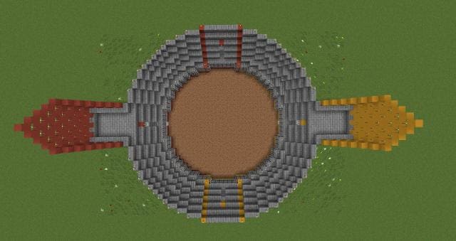 Как выглядит арена сверху