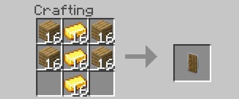 Золотой классический щит крафт