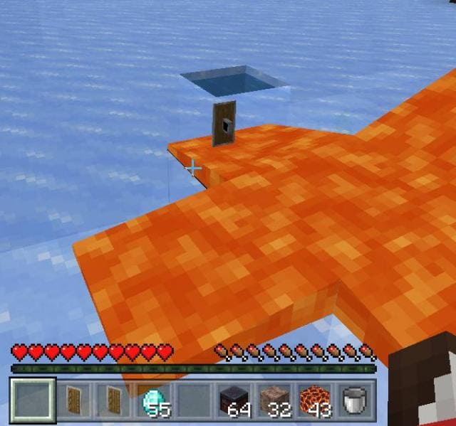 Незеритовый щит в огне