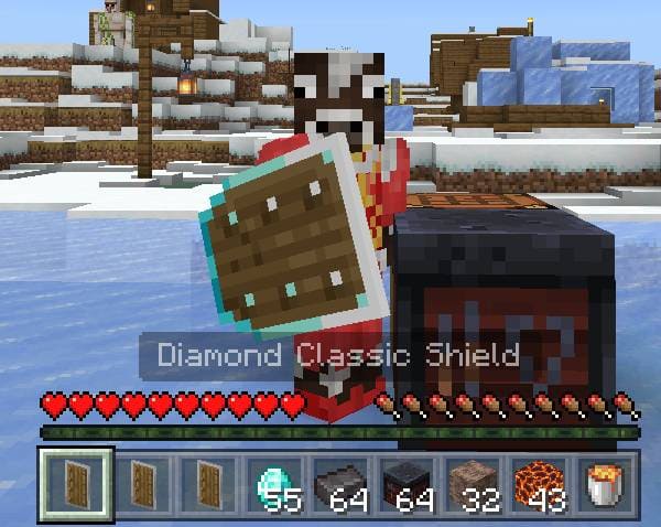 Незеритовый классический щит