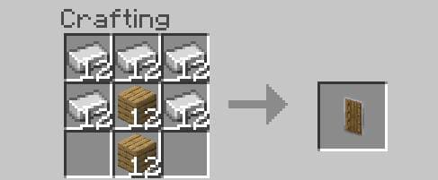 Железный щит крафт