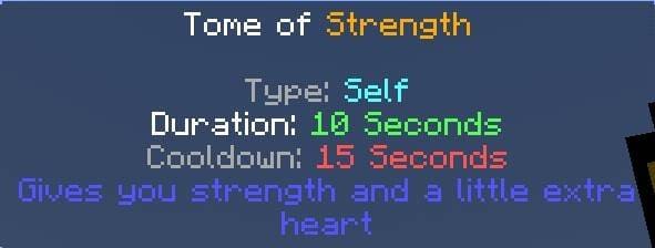 Том силы свойства