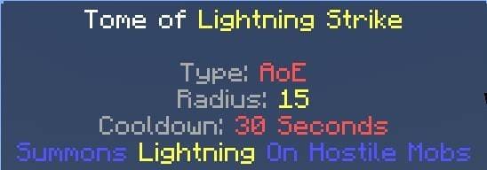 Том молний свойства