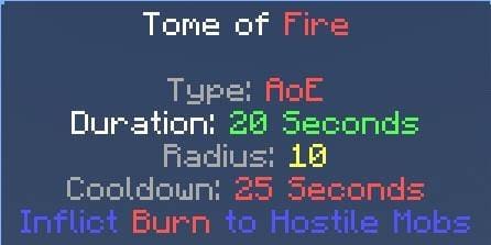 Том огня свойства