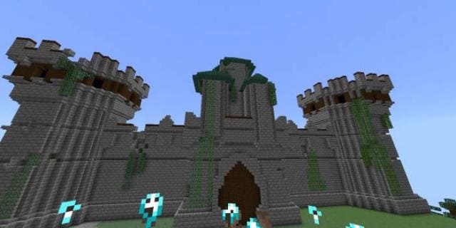 Вид на замок