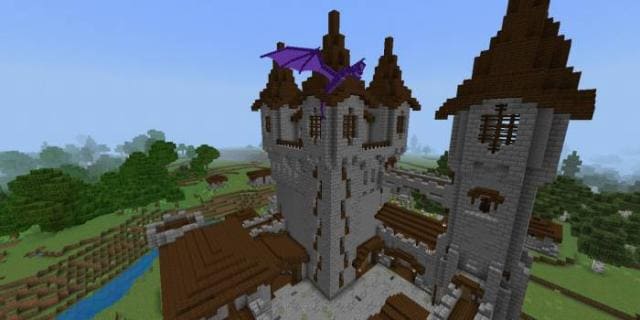 Дракон на замке