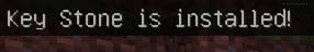 Установка ключевого камня