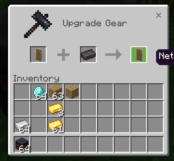 Незеритовый круглый щит получение