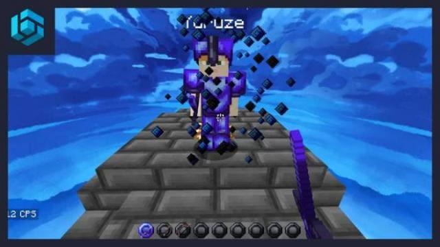 Частицы от игрока