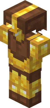 Золотая кожаная броня