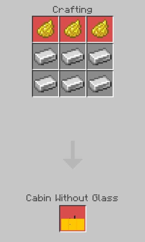 Крафт кабинки без стекла