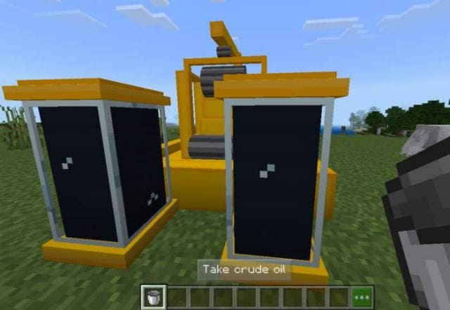 Полные баки нефти